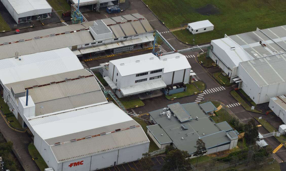 FMC's production plant on the NSW Central Coast.