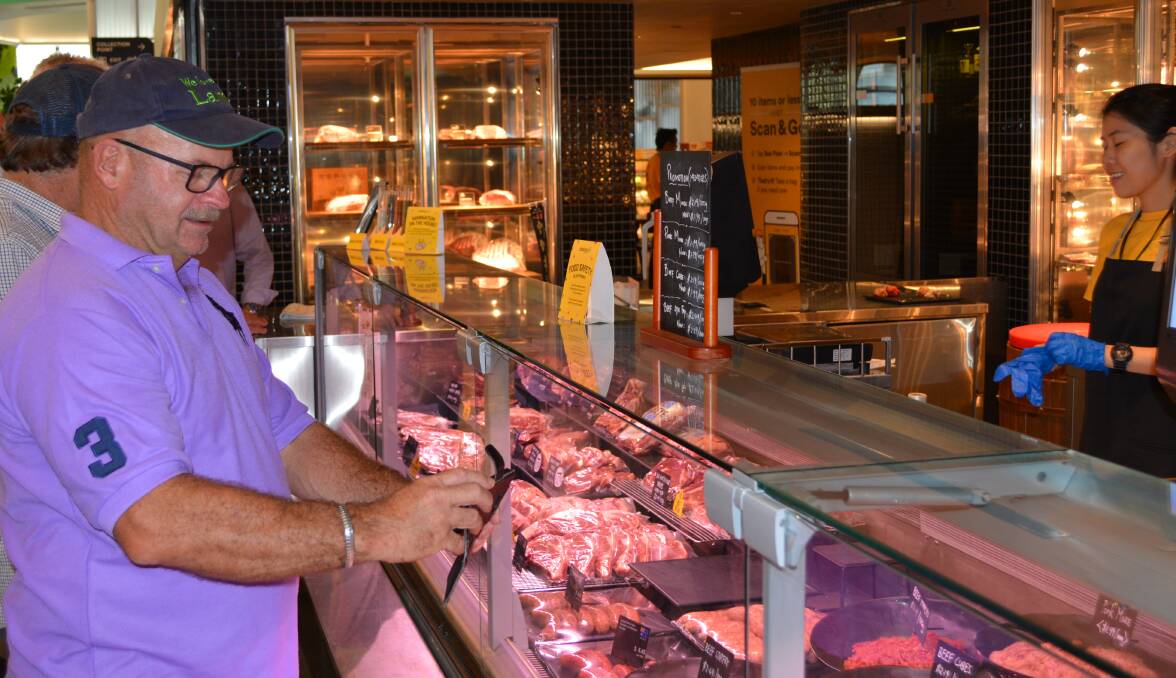 Steve Angwin, Warranella, Wagin, Western Australia, checks out what's in store in a Singaporean supermarket. He says all farmers have good stories to tell.