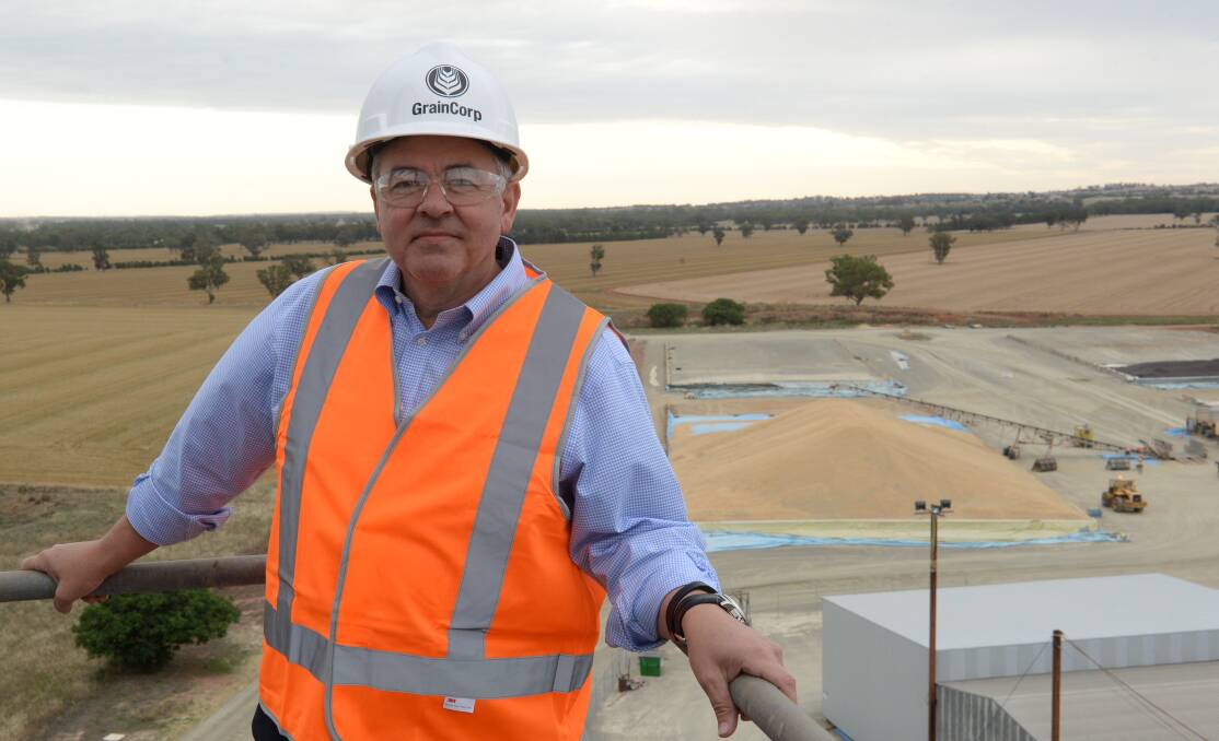 Managing director, Mark Palmquist, says GrainCorp's expanding diversification into malt and oilseed processing, and new overseas storage and logistic ventures, is mitigating the impact of the poor Australian harvest.

