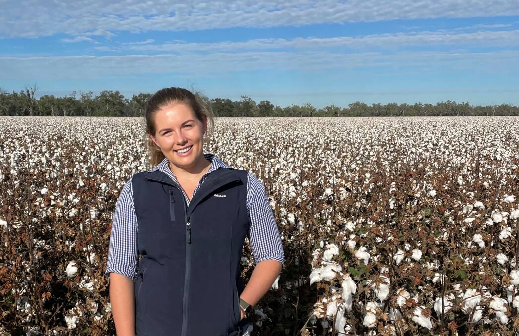 Felicity Taylor at Moree joined Rabobank as a graduate employee in 2017 and is now the youngest person to have held a regional manager's role with the agribusiness banker.