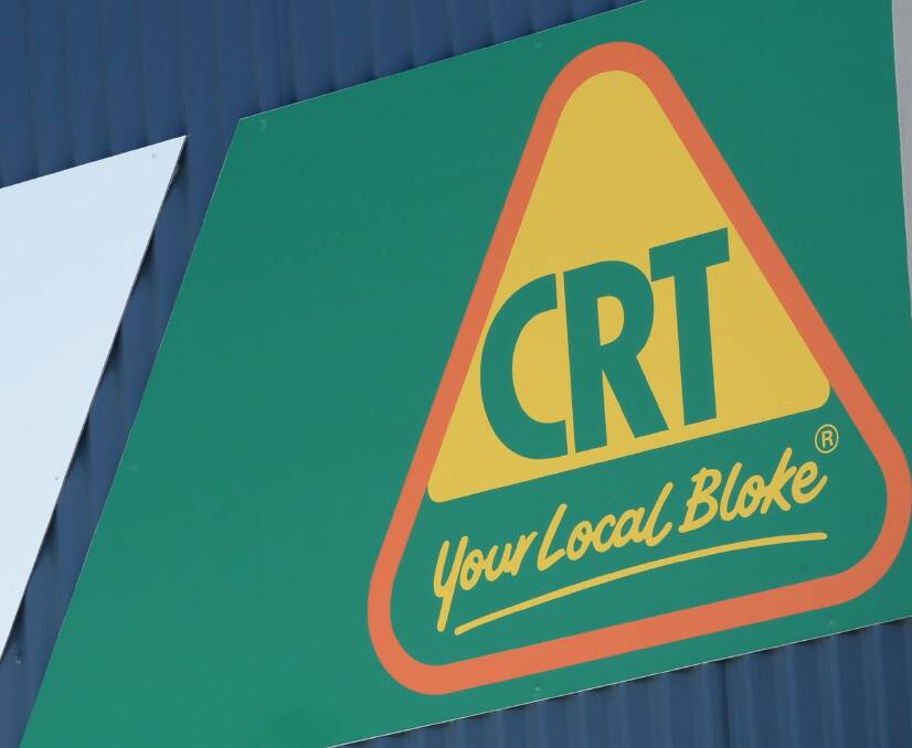 A sign of the times. CRT's "Your local bloke" message is outdated in an era where women's roles in agriculture are acknowledged to be as significant as "blokes".