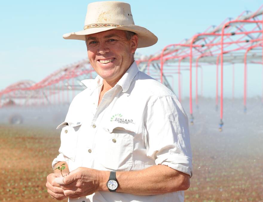 Namoi Cotton's new chairman, South West NSW farmer, Tim Watson.