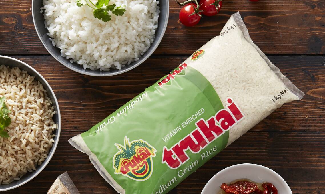 PNG's Trukai rice is one of the country's best known food brands. Photo supplied.