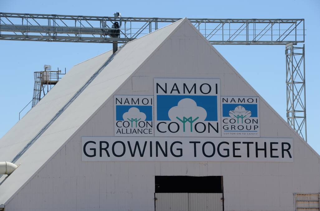 Namoi Cotton will gin about 1.1 million bales of cotton, up from 689,000 last year.