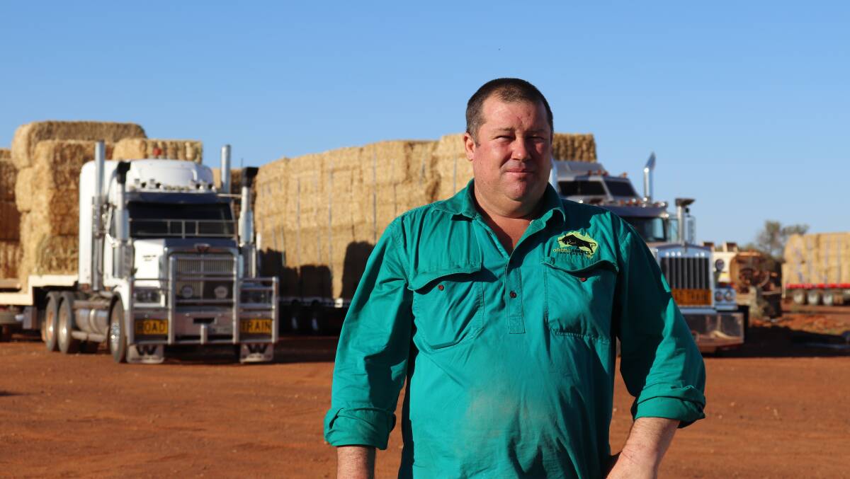 Pastoralist and owner of Sherwood station, Meekatharra, Harvey Nichols was one of the people to receive some of the donated hay. Harvey's property has been in drought for five years and he said the emotional impact had been the worst part.