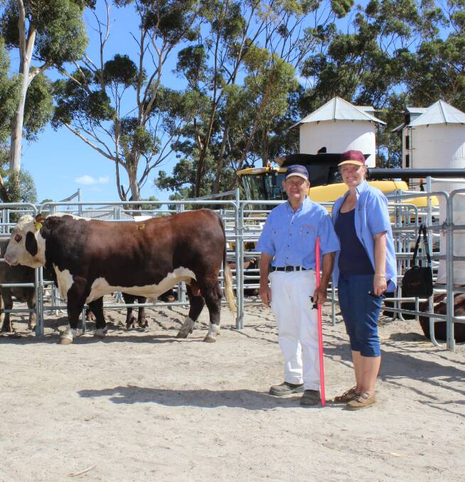 John (late) and Heidi Cowcher, Quaindering Poll Hereford stud, Williams, have been recognised for 50 years of continual membership at Herefords Australia.