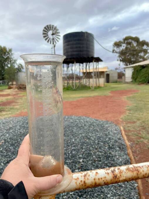 Barwidgee station, near Wiluna had 25mm of rain fell over the weekend, bringing the property's total for the year to about 209mm. Photo by Cammie Densley.