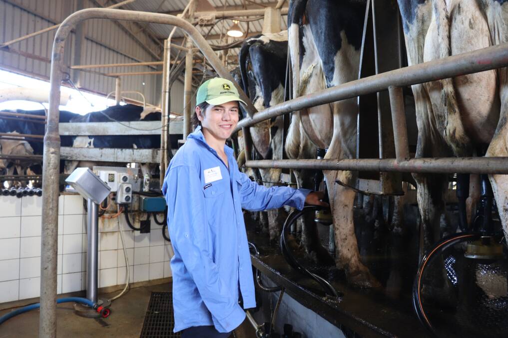 During a gap year between secondary college and hopefully university, Mr Partridge decided he wanted to be a dairy farmer and signed up for a dairy traineeship on the family farm.