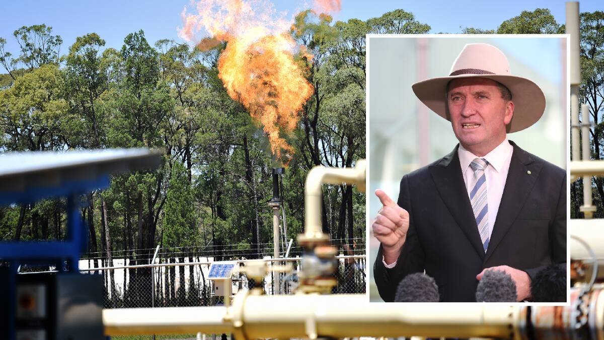 Barnaby Joyce says farmers should be paid more to host gas wells