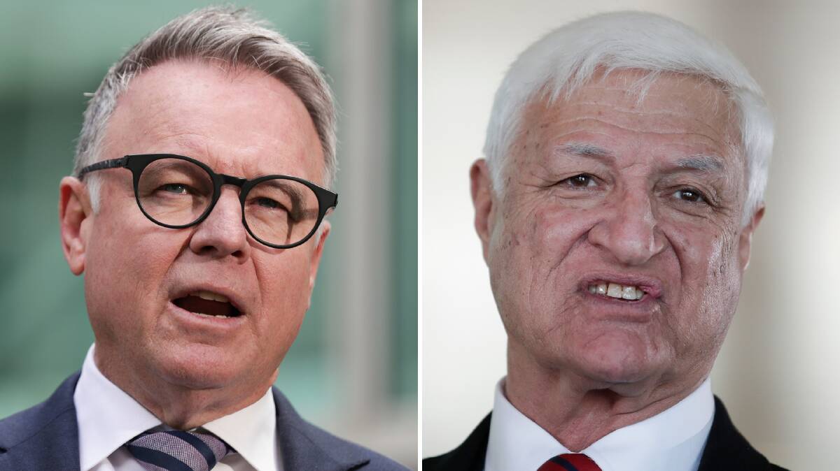 CONCERN: Labot agriculture spokesperson Joel Fitzgibbon (left) and crossbencher Bob Katter are both worried about the growing trade tensions with China. 