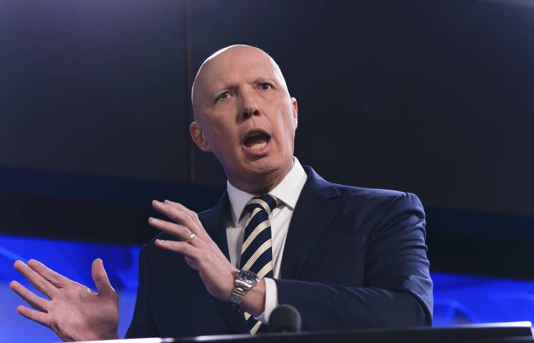 CONCERN: Liberal leader Peter Dutton has joined a chorus of opposition MPs calling for a ban on flights to Indonesia. Photo: Keegan Carroll
