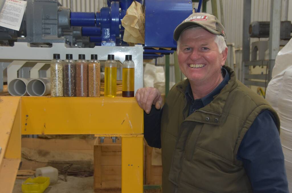 UNTAPPED: Nuffield scholar and fourth-generation farmer Steve Hobbs said biofuels could be a small part of almost any operation if the government got the rules right. Photo: Gregor Heard