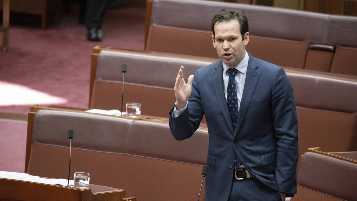 BACK TO BACKBENCH: Matt Canavan won't seek a front bench reappointment, but was named Nationals deputy leader in the senate. Photo: Sitthixay Ditthavong