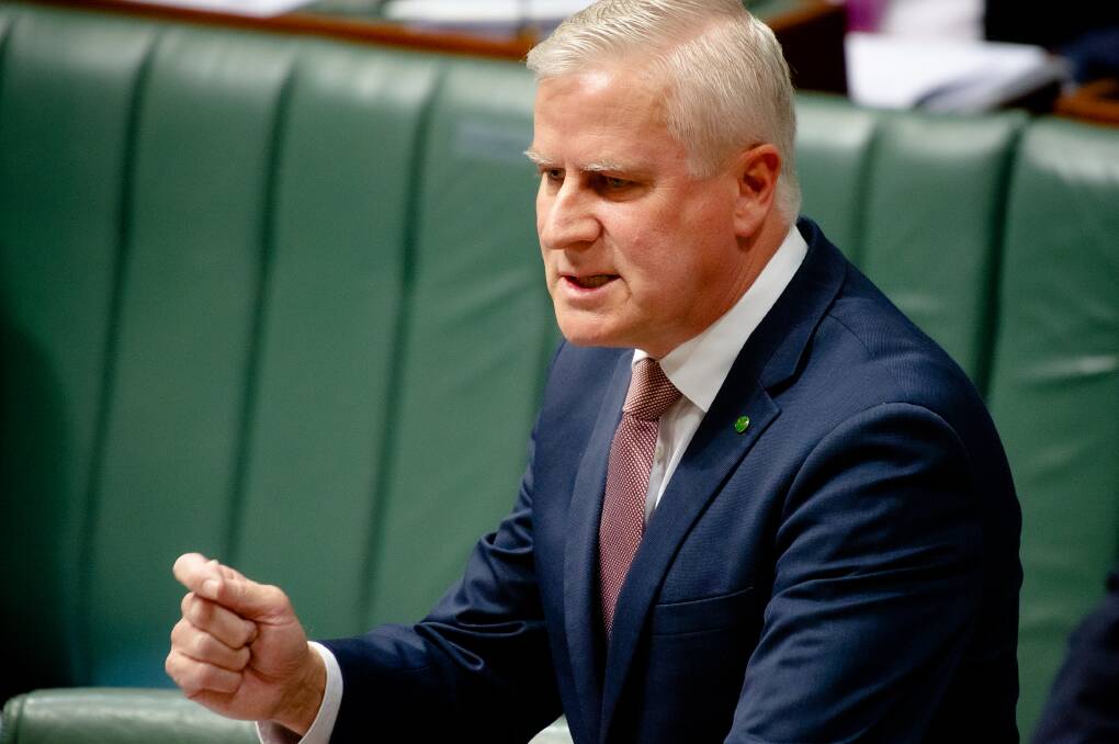 RANT: The Nationals leader made the strange comments while Acting Prime Minister. Photo: Elesa Kurtz