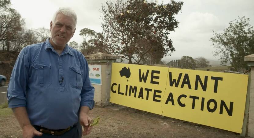 GRASSROOTS ACTION: Rob Miller kicked off the campaign after four bushfires ripped through his farm in a month.