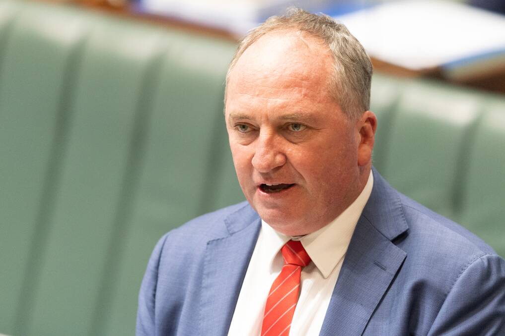 FUNDING BOOST: Deputy Prime Minister Barnaby Joyce made the announcement, which he said would support more regional jobs. Photo: Sitthixay Ditthavong