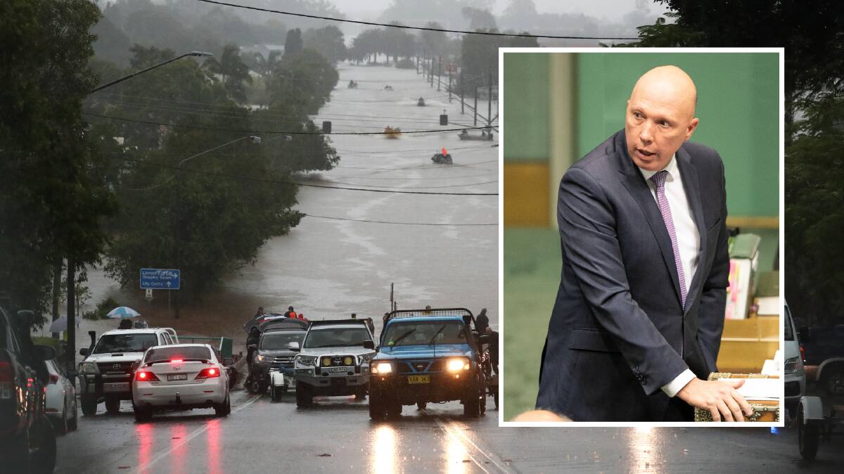 Defence Minister's GoFundMe raises questions about govt flood response