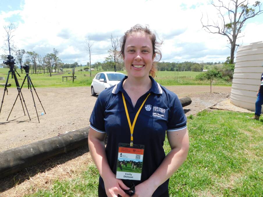 CSIRO researcher Emily Dickson spoke at the Dairy Research Foundation Symposium in November. Picture by Hayley Warden