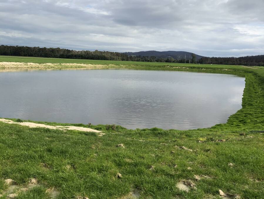 A third effluent storage pond on Mark and Trish Hammond's property has helped boost the area able to be treated with liquid effluent.