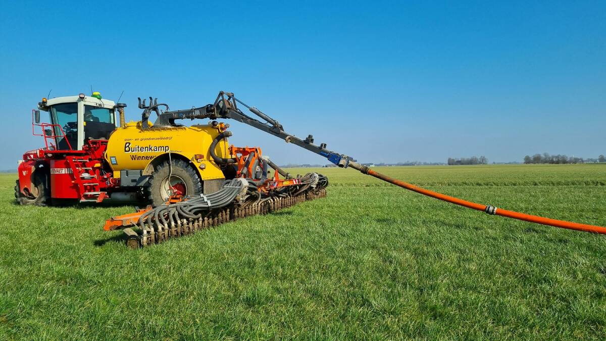 The use of chemical fertiliser and manure is reducing yearly in the Netherlands, according to Ad van Velde. Picture supplied