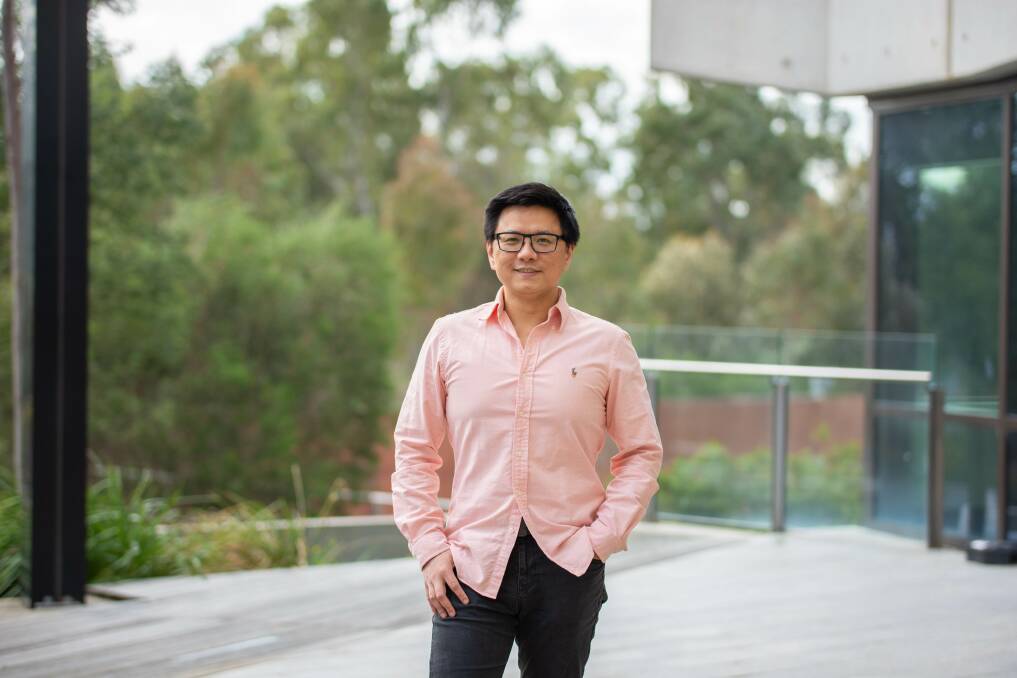 Agriculture Victoria research scientist and research fellow with the University of Melbourne Dr Ruidong Xiang.