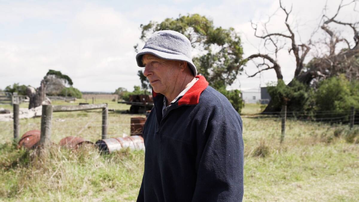 LONG HISTORY: John Colbert is a third-generation Victorian farmer.