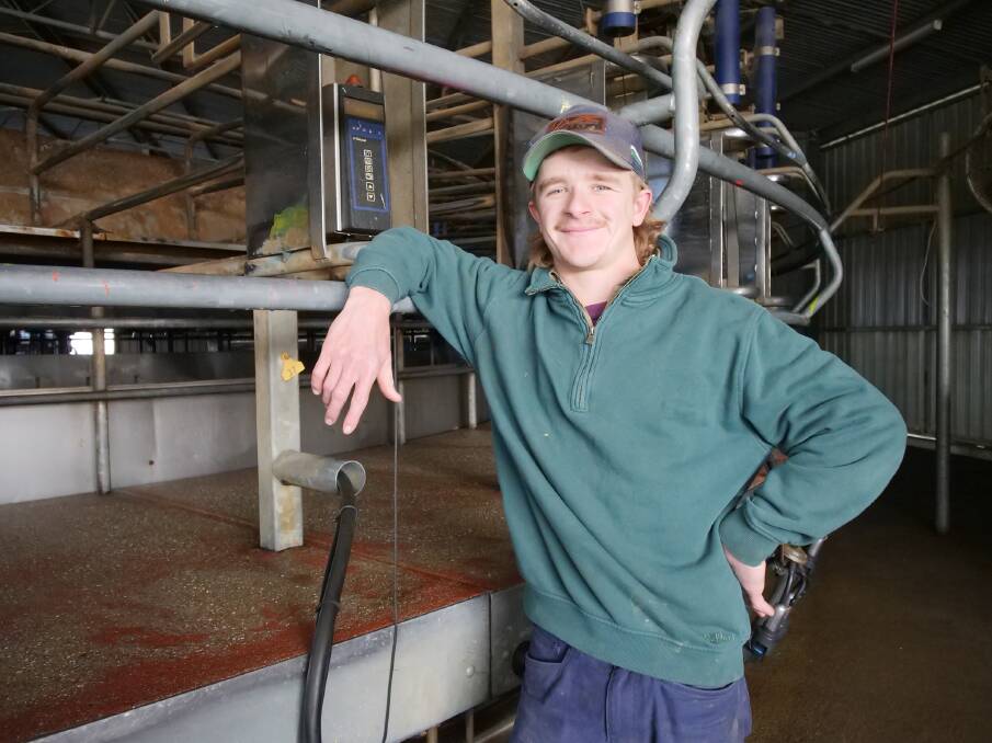 Cohuna farm worker Jai Heap says dairy workers starting out in their career should jump at the chance to take part in the Proud to be a Dairy Farmer program.