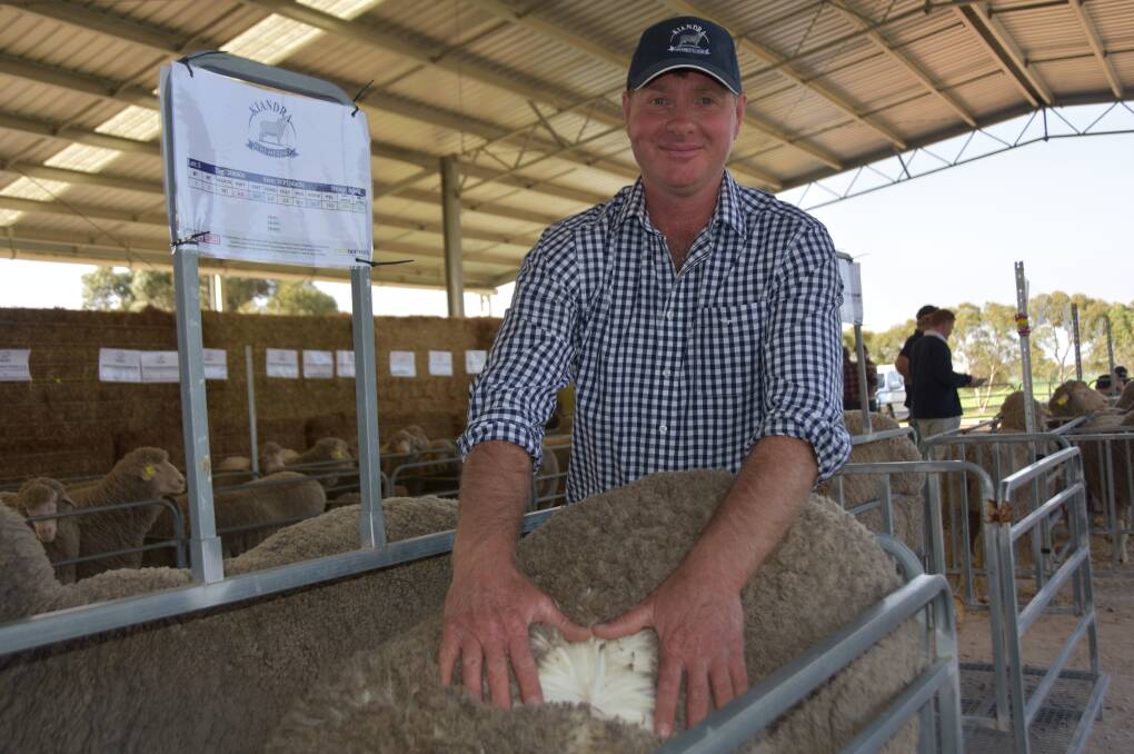 DATA ADOPTER: Ryan Kluska, Kiandra stud, Senior, says Australian Sheep Breeding Values are proving a great ram selection tool for them and their clients.