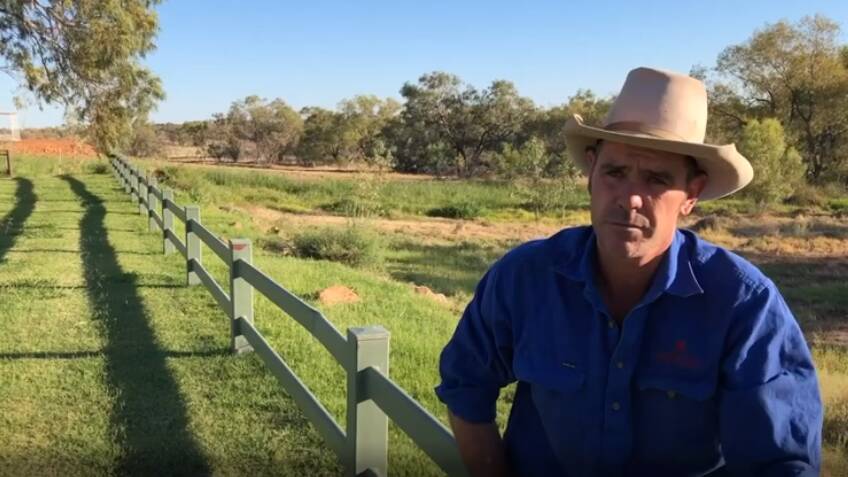 HOW IT IS: Nathan Keogh, who manages the Hancock Prospecting breeding and backgrounding operation Durham Downs in the south western corner of Queensland.