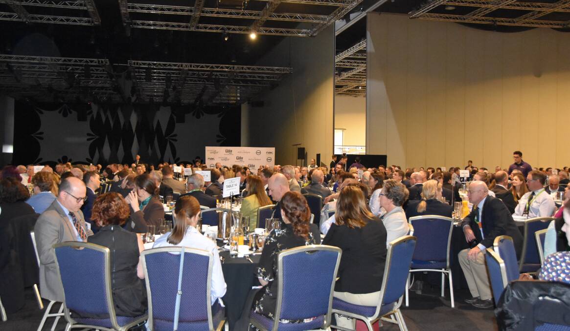 More than 700 turned out for the Rural Press Club gig, which has become one of the Ekka's hot ticket events.