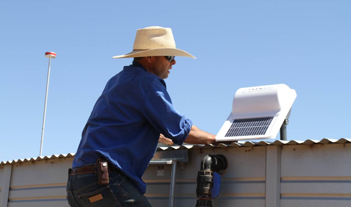 GROWTH: Farmbot remote water monitoring solutions have notched up record sales in the past two months and the company is now eyeing off overseas markets.