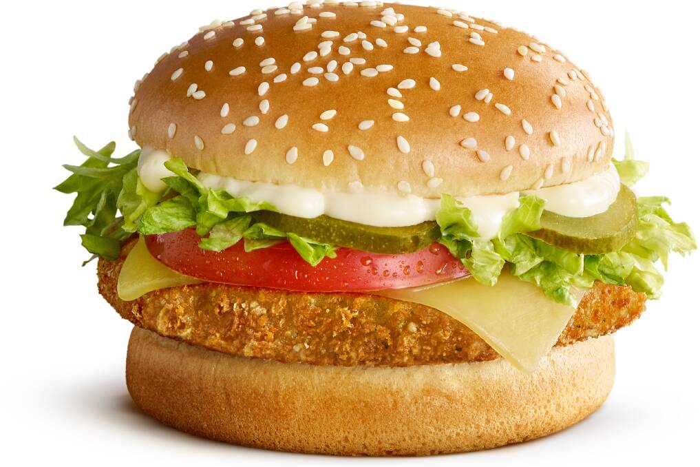 DEAD AND GONE: Unlike many plant-based burgers, it was never designed to be a meat lookalike but McDonald's vege burger still didn't attract the custom it needed to stay alive.
