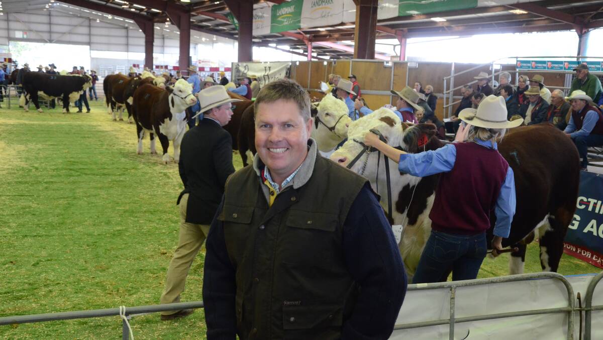 Herefords Australia chief executive officer Dr Alex Ball.