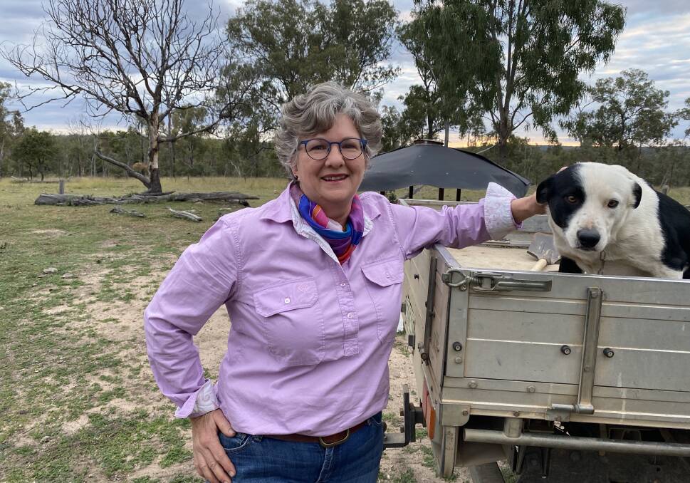 WORKING IN STYLE: Agricultural advocate and Queensland beef producer Georgie Somerset in the Georgie shirt, a piece named by outback fashion label Antola in recognition of her leadership work.