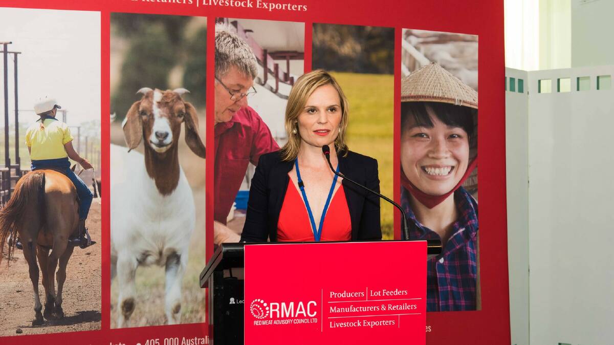 Red Meat Advisory Council chief executive officer Anna Campbell.