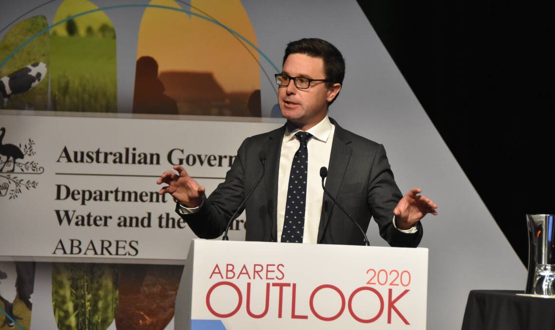 TUNE IN: Agriculture Minister David Littleproud will kick off this year's ABARES Outlook conference tomorrow morning, with an online address.