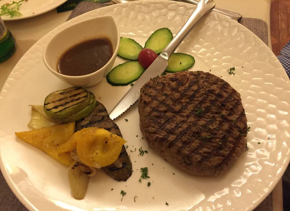 Increasingly, Western-style steak dishes are being served in China, as demand for beef increases. The owner of this Dalian restaurant said her beef was sourced from the United States.