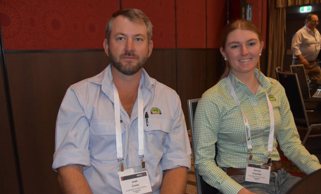 Josh Crees and Bonnie Chandler, ACC Properties at Roma, Qld.