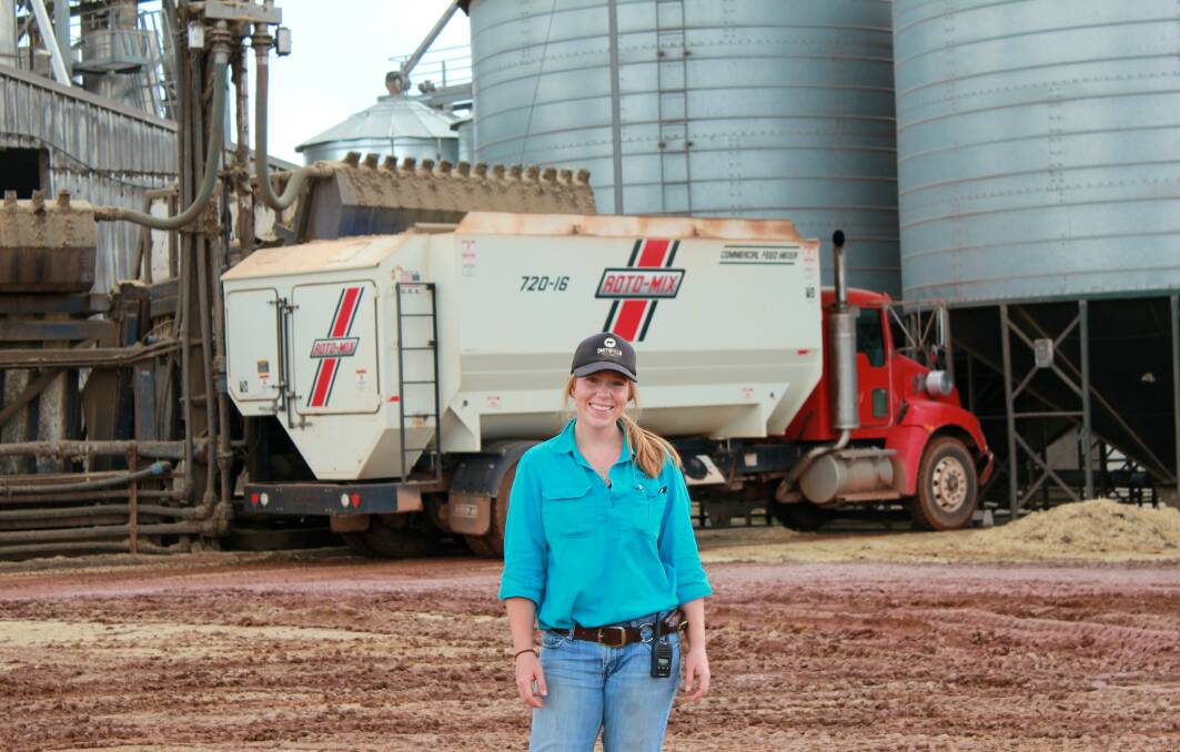ON THE GROUND: ALFA's feedlot career development and training project manager Caela Dye says investments in staff need to be 'planned and relevant'.