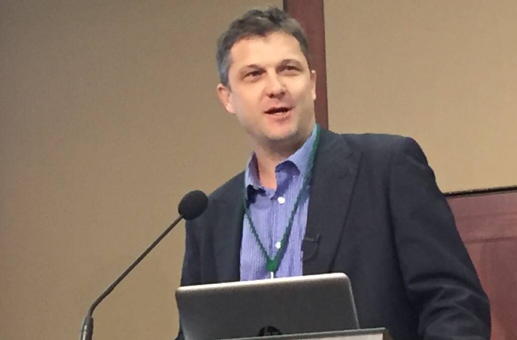 Dr David Beatty, Meat and Livestock Australia's international business manager in the Middle East and North Africa, speaking at a global beef markets forum in Brisbane this week.