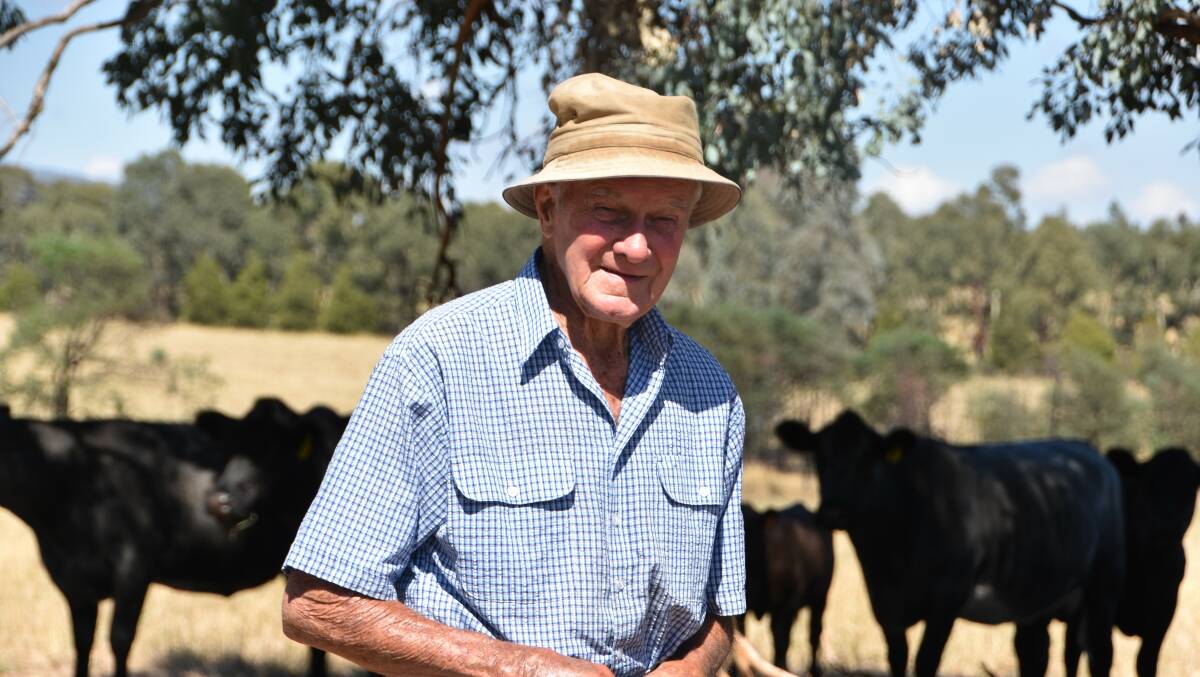 Southern NSW breeder and fattener  Oliver Killalea. Photo: Sophie Killalea.
