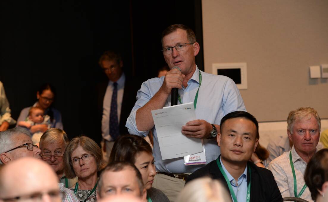 INFO GATHERING: Producers took the opportunity to pepper MLA's global market experts with questions on everything from fake meat to supply constraints at Red Meat 2018.