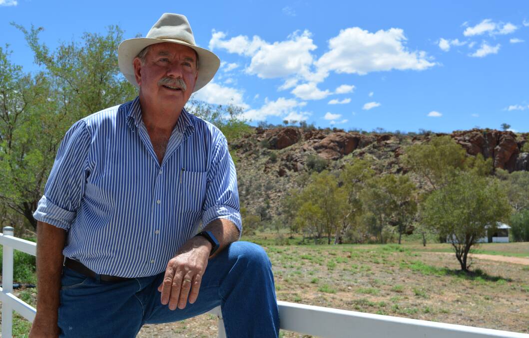 Red Meat Advisory Council chair Don Mackay in Alice Springs.