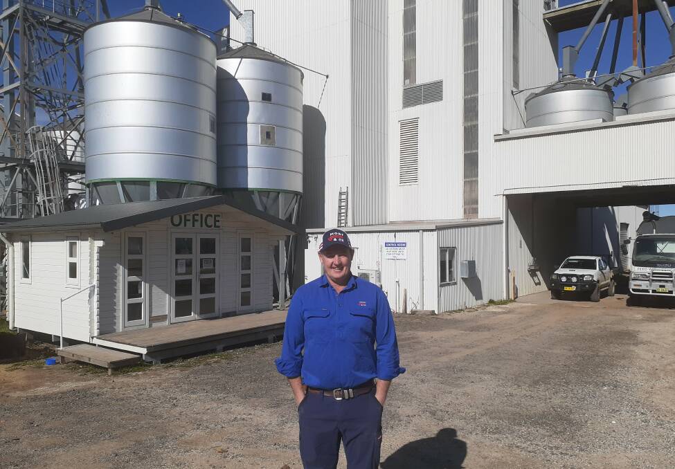 POSITIVE OUTCOME: Guyra Milling operations manager David McCathie.