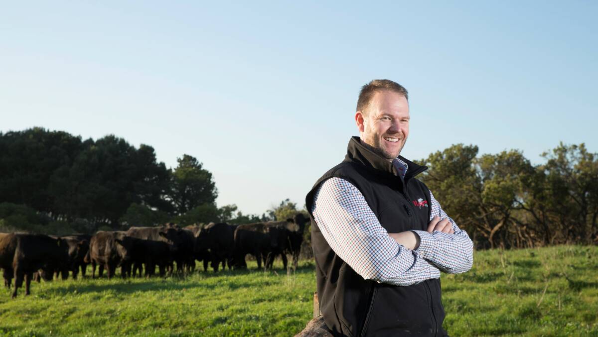 South Australia's Scott DeBruin, managing director at Mayura Station, home to arguably the most  outstanding Wagyu genetics outside of Japan.