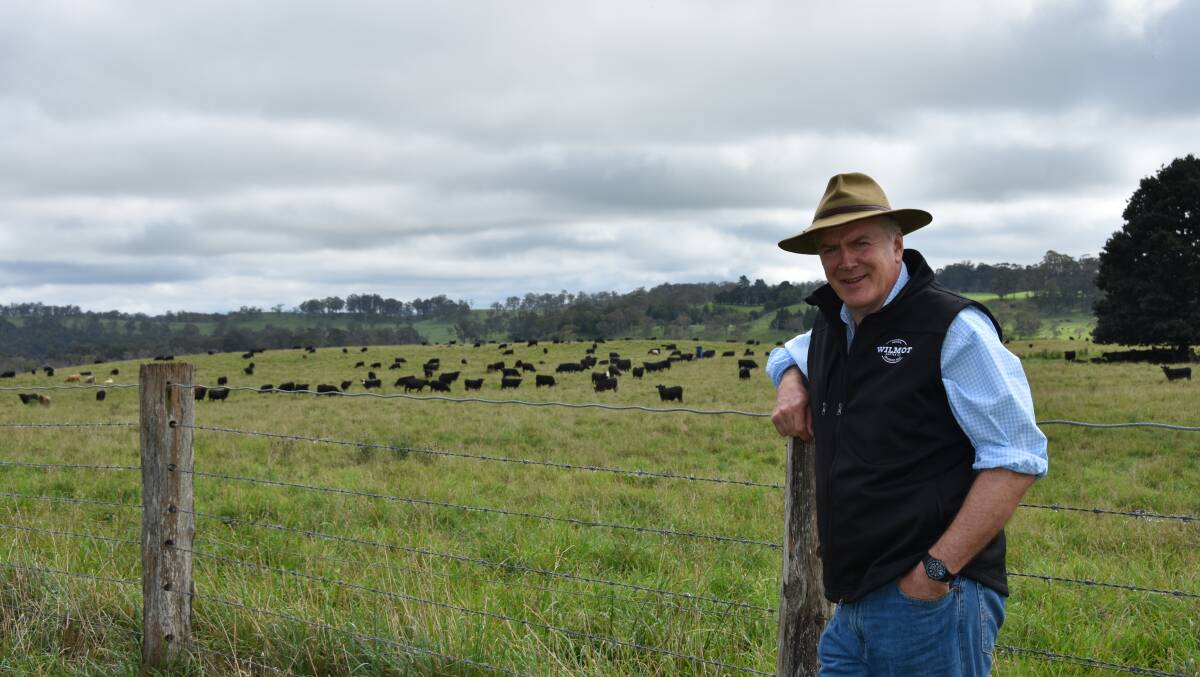 Macdoch Australia's Alasdair MacLeod on his Wilmot Cattle Company property at Hernani in the New England region of NSW. Picture Shan Goodwin.