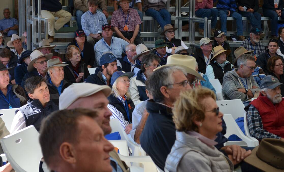 Producers at the Yulgilbar beef forum on Friday, where a high calibre line-up of speakers presented a comprehensive view of the latest trends and developments in the beef industry. Photo: Kirra Bogan