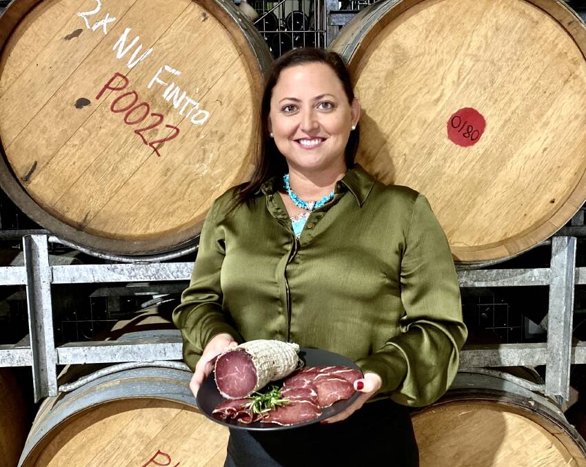 EXCLUSIVE: Nuffield scholar Sonya Comiskey at Sirromet Winery in Brisbane, where her Southern Cross Beef is the exclusive beef supplied.
