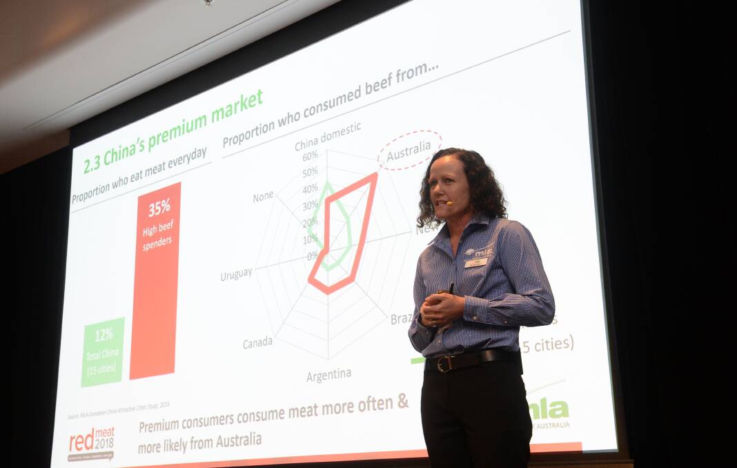 CASE STUDY: MLA’s global manager of industry insights and strategy Natalie Isaac speaking about the   opportunities for Australian beef in China at Red Meat 2018.
