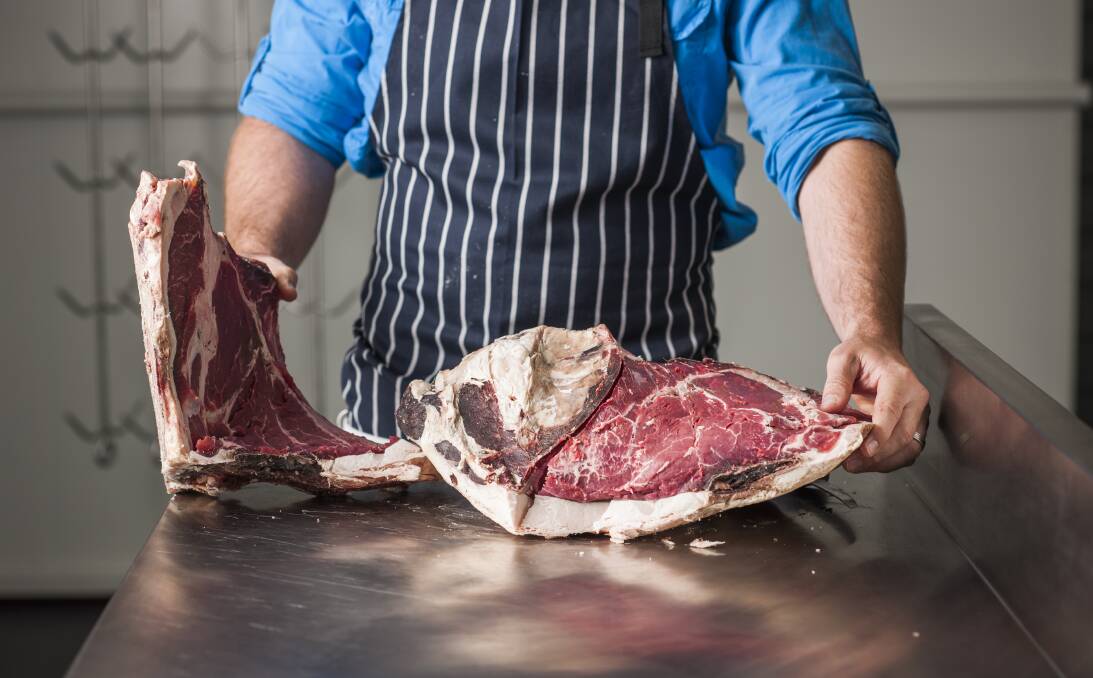 LUXURY: Dry-aged beef produced in South Australia under the Kings+Queens label.
